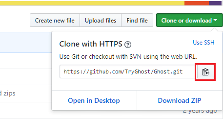 1275-1-clone-and-download-ghost-from-github