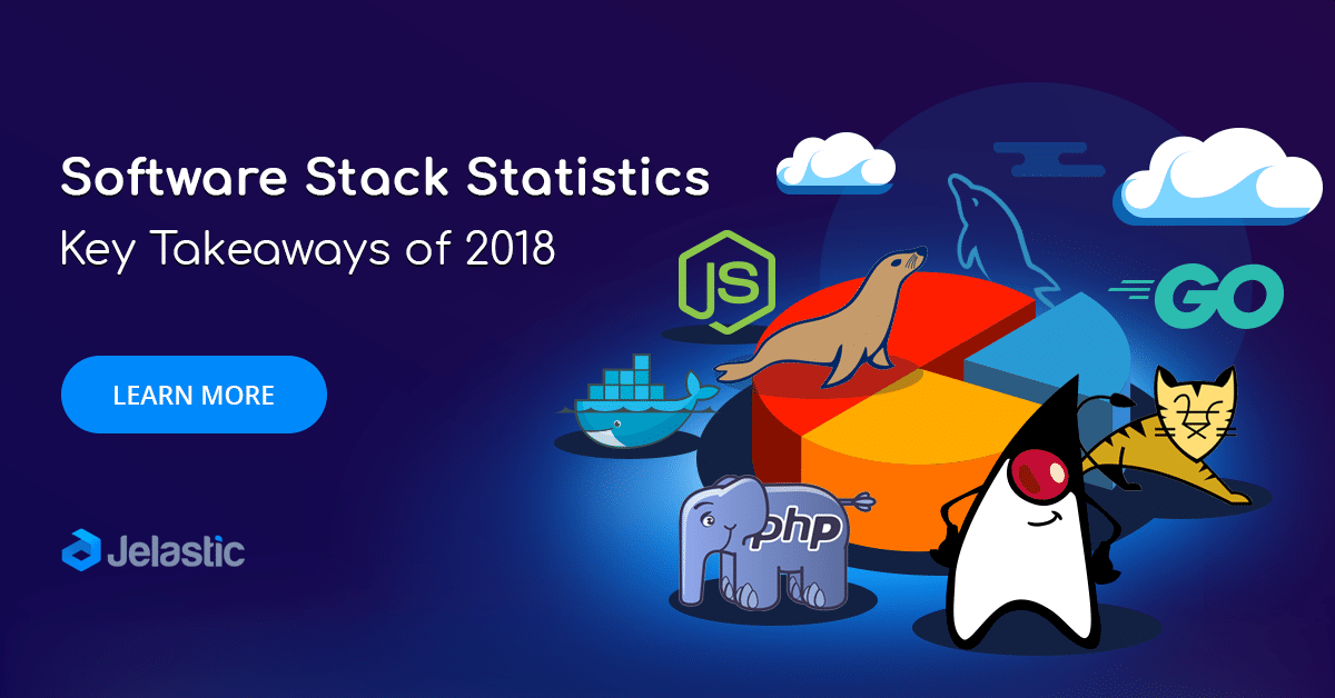 Software Stack Statistics 2018 from Jelastic PaaS - DOCKTERA